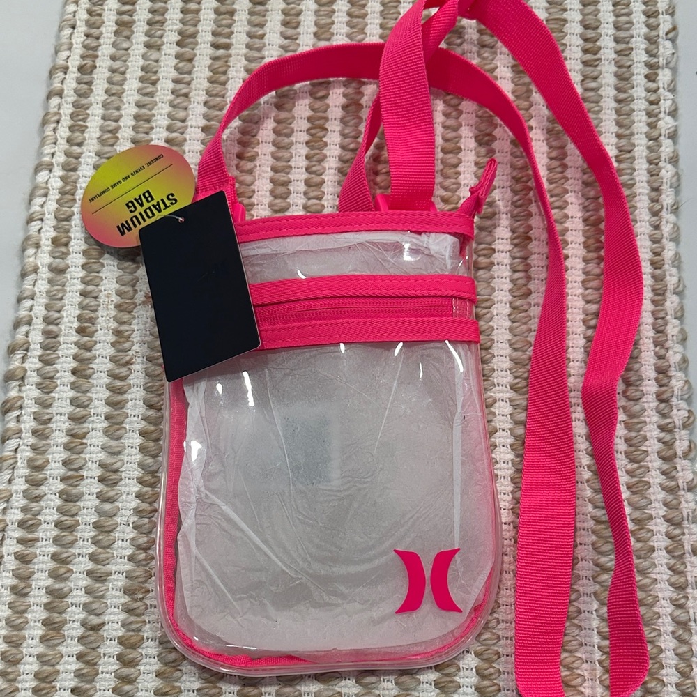 Hurley Pink Stadium Bag